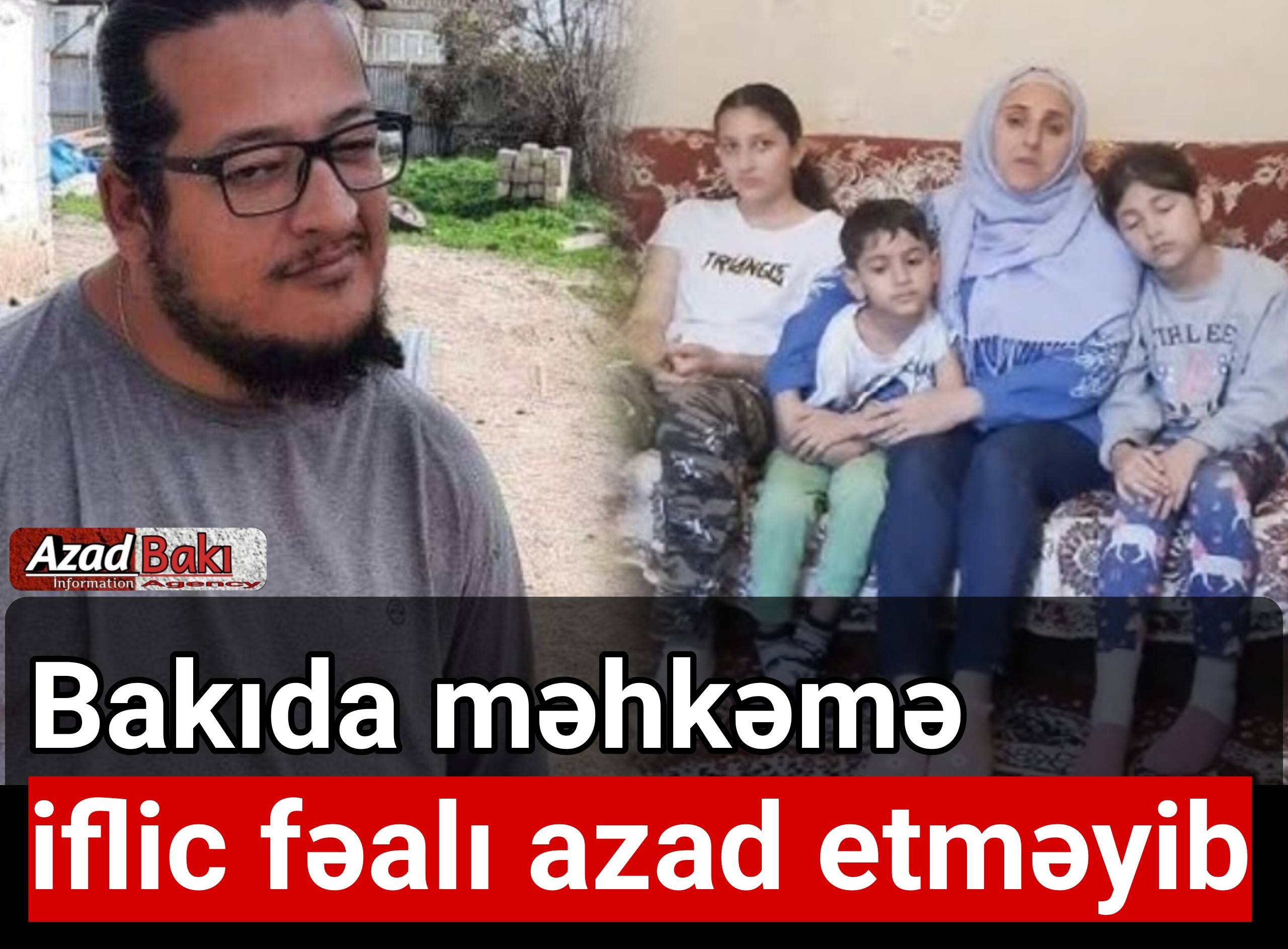 Bakıda məhkəmə iflic fəalı azad etməyib