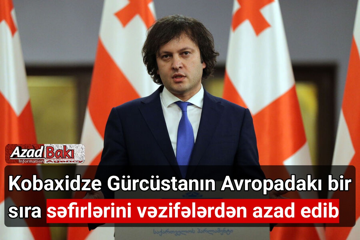 Kobaxidze Gürcüstanın Avropadakı bir sıra səfirlərini vəzifələrdən azad edib